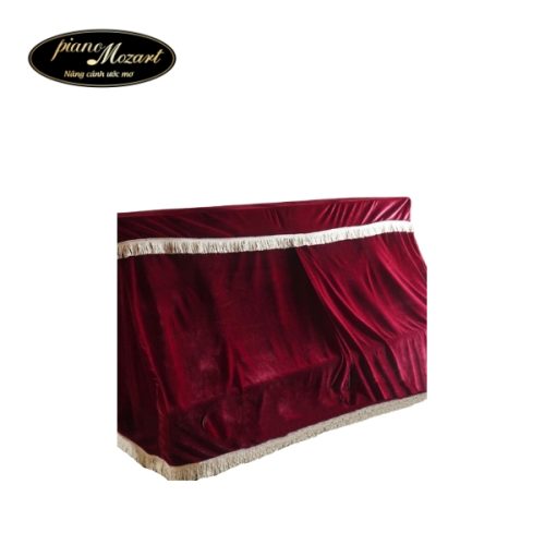 Khăn phủ cả đàn piano đứng