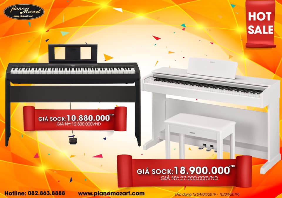 Tuần lễ vàng mua đàn Yamaha từ 4/4-10/4/2019