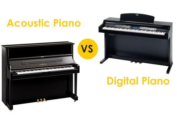 Digital Piano vs Acoustic Piano: Sự khác biệt về kích thước và giá cả