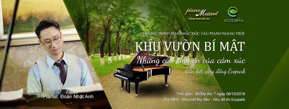 Chương trình hoà nhạc ngoài trời “Khu vườn bí mật – Những câu chuyện cảm xúc”
