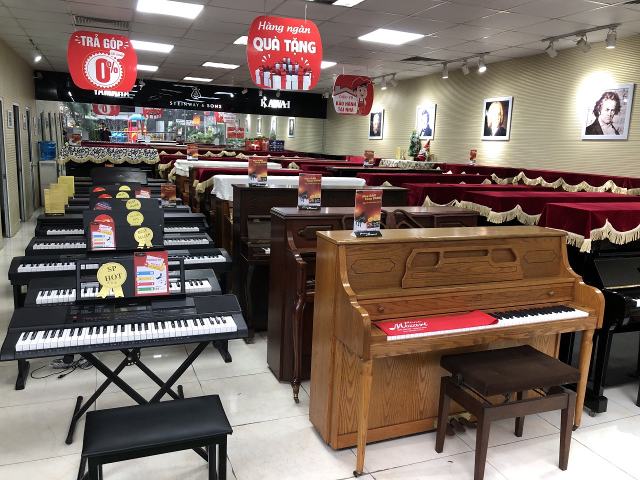 Những dòng piano điện Roland dưới 20 triệu được lựa chọn nhiều nhất