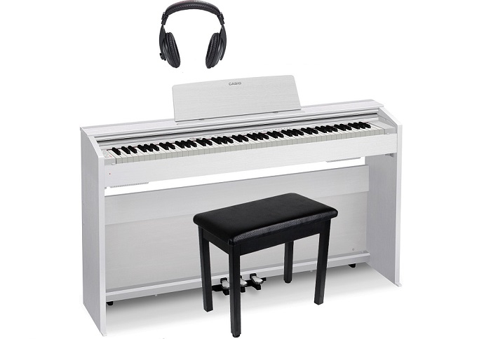 Review đàn Piano Casio PX-870: Các kết nối và phụ kiện đi kèm