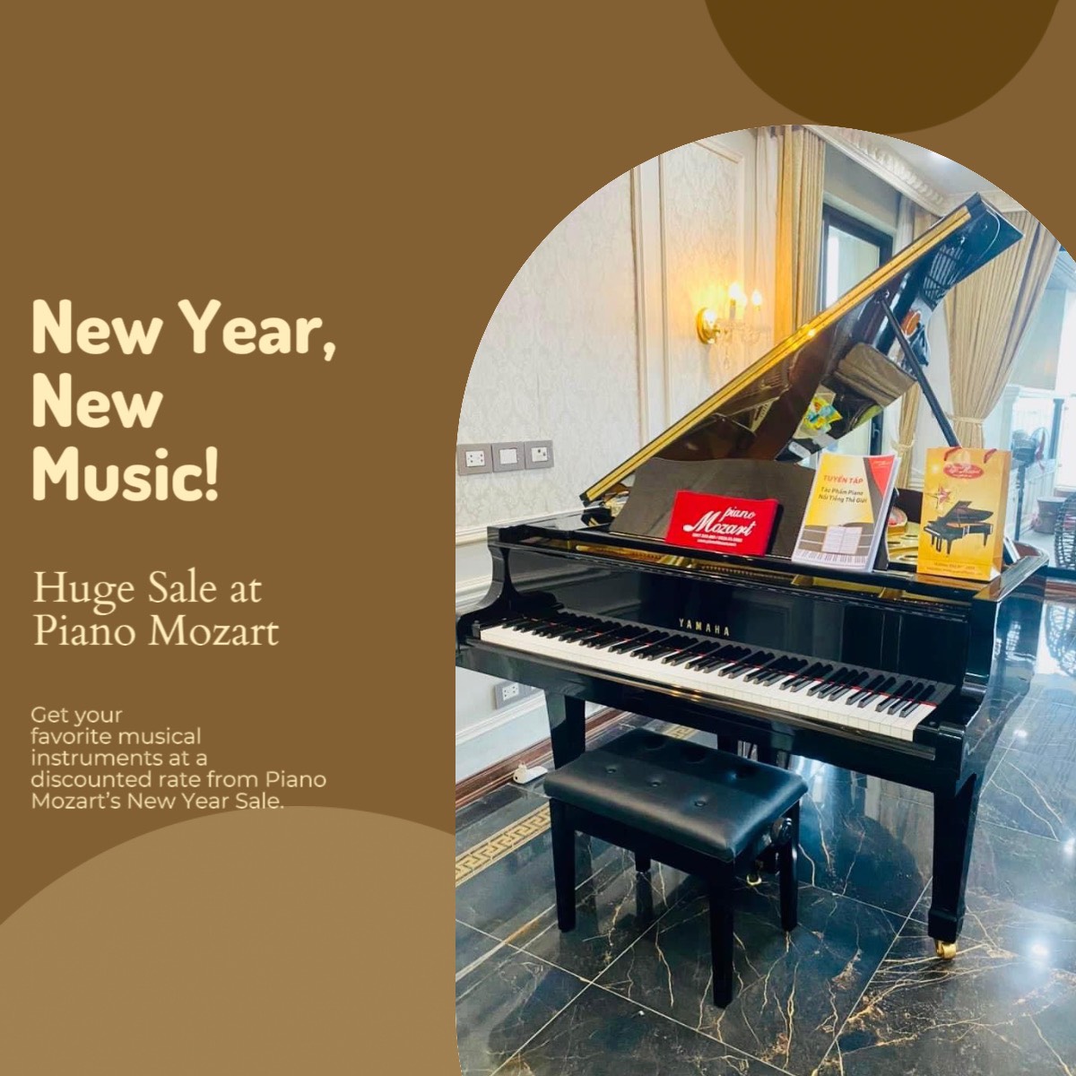 🎹 KHÁM PHÁ ÂM THANH MỚI – PIANO MỚI CHO NĂM MỚI – TẠI PIANO MOZART!