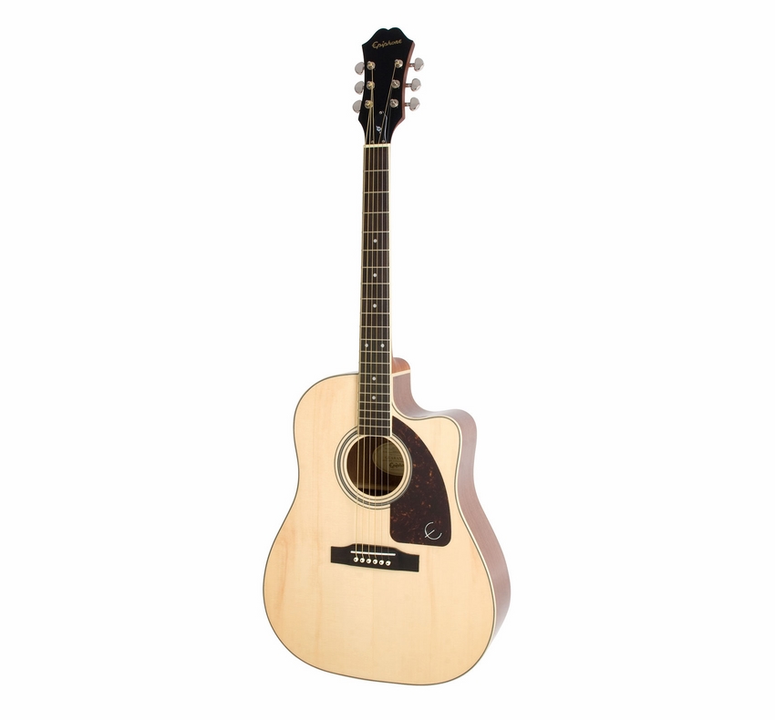 Đàn Guitar Acoustic EQ Epiphone AJ220SCE – Màu Natural